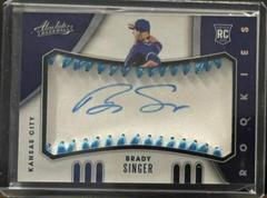 Brady Singer [Material Signature Light Blue] #139 Baseball Cards 2021 Panini Absolute Prices