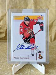 Erik Karlsson [Autograph] Hockey Cards 2012 Fleer Retro Prices