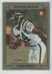 Walter Wilson #24 Football Cards 1990 Action Packed Rookie Update Prices
