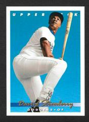 Darryl Strawberry [Gold Hologram] #575 Baseball Cards 1993 Upper Deck Prices