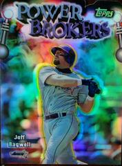 Jeff Bagwell [Refractor] #PB8 Baseball Cards 1999 Topps Power Brokers Prices