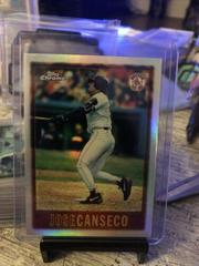 Jose Canseco Baseball Cards 1997 Topps Chrome Prices
