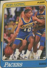 Vern Fleming Basketball Cards 1988 Fleer Prices