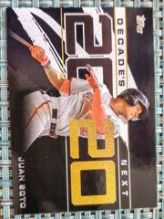 Juan Soto [Black] Baseball Cards 2020 Topps Decade's Next Prices