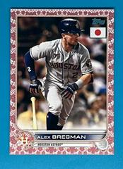 Alex Bregman [Cherry Blossom] #60 Baseball Cards 2022 Topps Japan Edition Prices
