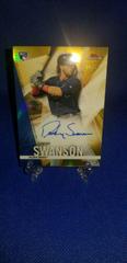 Dansby Swanson [Gold Refractor] #FA-DS Baseball Cards 2017 Topps Finest Autographs Prices