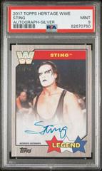 Sting [Silver] Wrestling Cards 2017 Topps WWE Heritage Autographs Prices