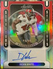 Devin White [Red] #SS-DW Football Cards 2022 Panini Absolute Signature Standouts Prices