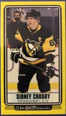 Sidney Crosby [Yellow Border] Hockey Cards 2021 O Pee Chee Premier Tallboys Prices