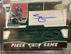 Ahmad 'Sauce' Gardner #PGS-AG Football Cards 2022 Panini Certified Piece of the Game Signatures Prices