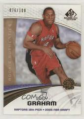 Joey Graham Basketball Cards 2005 SP Game Used Prices