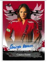 Carina Damm [Red] #AU-CD1 Ufc Cards 2010 Leaf MMA Autographs Prices