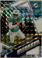 Jaylen Waddle [White] #SS-JW Football Cards 2023 Panini Mosaic Swagger Prices