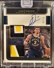 Chris Duarte [Gold] #RD-CDR Basketball Cards 2021 Panini One and One Rookie Dual Jersey Autographs Prices