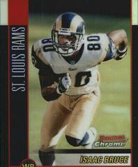 Isaac Bruce [Refractor] #5 Football Cards 2002 Bowman Chrome Prices