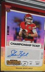 Shane Buechele [Autograph Championship] Football Cards 2021 Panini Contenders Prices