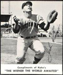 John Romano [Cleveland Indians Back] Baseball Cards 1962 Kahn's Wieners Prices