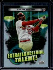 Jordan Walker Baseball Cards 2023 Topps Cosmic Chrome Extraterrestrial Talent Prices