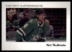 Miro Heiskanen Hockey Cards 2022 Upper Deck Instant Impressions Prices