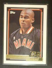 Harold Miner Basketball Cards 1992 Topps Gold Prices