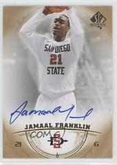 Jamaal Franklin Autograph Gold Basketball Cards 2013 SP Authentic Prices
