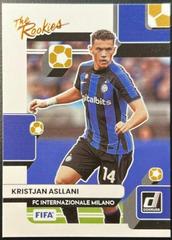 Kristjan Asllani #3 Soccer Cards 2022 Panini Donruss The Rookies Prices