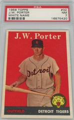 J.W. Porter [White Name] #32 Baseball Cards 1958 Topps Prices