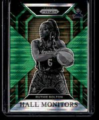 Ruthie Bolton [Green Pulsar] #7 Basketball Cards 2023 Panini Prizm WNBA Hall Monitors Prices