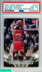 Michael Jordan #PH15 Basketball Cards 2007 Fleer Jordan Box Set-Playoff Highlights Prices