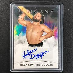 Hacksaw Jim Duggan Wrestling Cards 2022 Panini Chronicles WWE Origins Autographs Prices