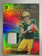 Christian Watson [Prime] #RS-CW Football Cards 2022 Panini Zenith Rookie Stallions Prices