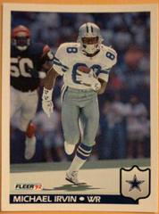 Michael Irvin #83 Football Cards 1992 Fleer Prices