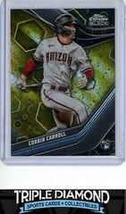 Corbin Carroll [Gold Mini Diamond] #93 Baseball Cards 2023 Topps Chrome Black Prices