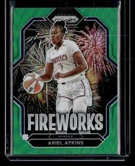 Ariel Atkins [Green] #13 Basketball Cards 2023 Panini Prizm WNBA Fireworks Prices