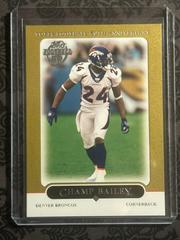 Champ Bailey [Gold] #60 Football Cards 2005 Topps Prices