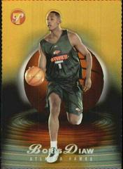 Boris Diaw [Gold Refractor] #162 Basketball Cards 2003 Topps Pristine Prices