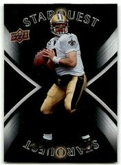 Drew Brees [Silver] #SQ10 Football Cards 2008 Upper Deck Starquest Prices