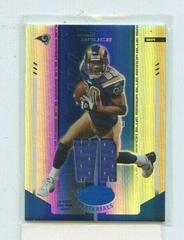 Isaac Bruce [Materials Mirror Blue] #106 Football Cards 2004 Leaf Certified Materials Prices