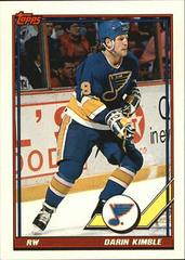 Darin Kimble Hockey Cards 1991 Topps Prices