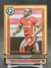 Sadio Mane [Copper] Soccer Cards 2020 Topps Museum Collection UEFA Champions League Prices