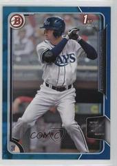 Jake Cronenworth [Chrome Blue Refractor] #197 Baseball Cards 2015 Bowman Draft Prices