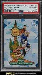 Stephen Curry #DT20 Basketball Cards 2017 Panini Cornerstones Downtown Prices