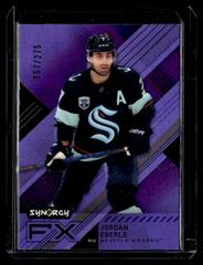 Jordan Eberle [Purple] #FX-JE Hockey Cards 2021 Upper Deck Synergy FX Prices