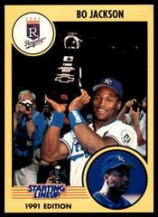 Bo Jackson Baseball Cards 1991 Kenner Starting Lineup Cards Prices