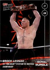Brock Lesnar Wrestling Cards 2019 Topps Now WWE Prices