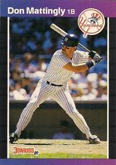 Don Mattingly #74 Baseball Cards 1989 Donruss Prices