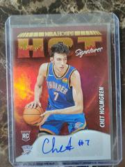 Chet Holmgren #HSR-CHG Basketball Cards 2022 Panini Hoops Hot Signatures Rookies Prices