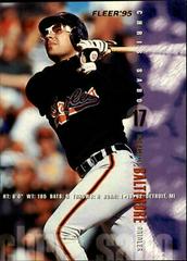 Chris Sabo #20 Baseball Cards 1995 Fleer Prices