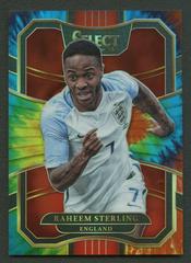 Raheem Sterling [Tie Dye] Soccer Cards 2017 Panini Select Prices