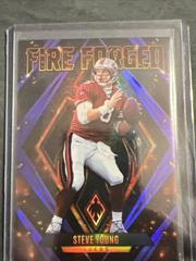 Steve Young [Purple] Football Cards 2022 Panini Phoenix Fire Forged Prices